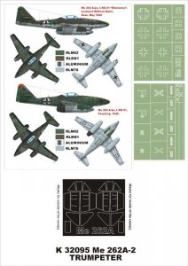 Montex K32095 Me-262A-2 1/32