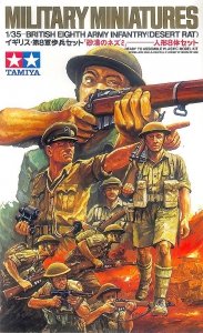 Tamiya 35032 British Eight Army Infantry Desert Rat (1:35)