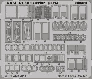 Eduard 48672 EA-6B exterior 1/48 Kinetic