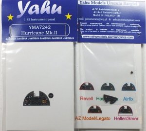 Yahu YMA7242 Hurricane Mk.I late & Mk.II (Hasegawa / Revell) 1:72
