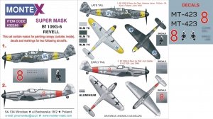 Montex K32266 Bf 109G-6 1/32