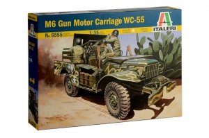 Italeri 6555 M6 GUN MOTOR CARRIAGE WC-55 1/35