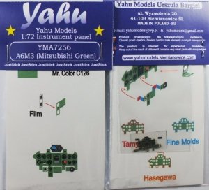 Yahu YMA7256 A6M3 Mitsubishi Green (Tamiya / FM / Hasegawa) 1:72