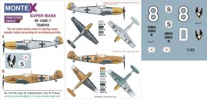 Montex K48310 Bf 109E-7  1/48