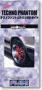 Fujimi 193205 Techno Phantom Wheel/Hippari Tire 1/24