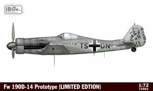 IBG 72562 Fw 190D-14 Prototype (Limited edition) 1/72