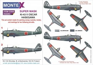 Montex K32263 Ki-43II OSCAR 1/32