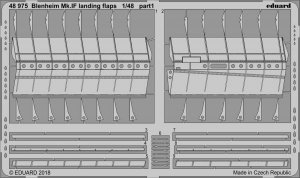Eduard 48975 Blenheim Mk. IF landing flaps AIRFIX 1/48