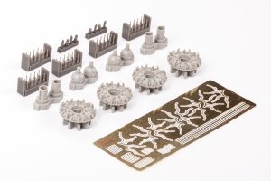 Eduard 6481021 B-17F engines EDUARD 1/48