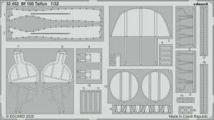 Eduard 32452 Bf 108 Taifun EDUARD 1/32