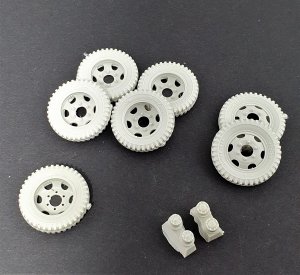 Panzer Art RE35-701 Chevrolet G7107 road wheels (Goodyear) 1/35