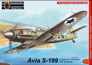 Kovozavody Prostejov KPM0049 Avia S-199 w/oil cooler 1/72