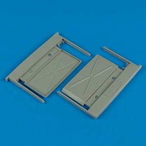 Quickboost QB32088 MiG-29A Fulcrum intake covers (A) Trumpeter 1/32