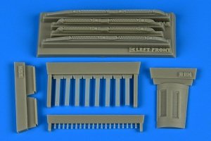 Aires 4757 Su-17/22M3/M4 Fitter K covered chaff/flare dispensers 1/48 HOBBY BOSS