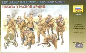 Zvezda 3526 Red Army Infantry 1940-42 (1:35)