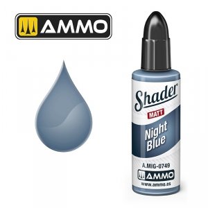 AMMO of Mig Jimenez A.MIG 0749 Night Blue Shader Matt