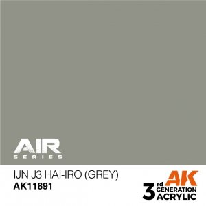 AK Interactive AK11891 IJN J3 HAI-IRO (GREY) – AIR 17ml