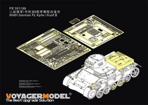 Voyager Model PE351189 WWII German Pz.Kpfw.I Ausf.B(For TAKOM 2145) 1/35