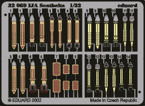 Eduard 32504 Seatbelts IJA 1/32