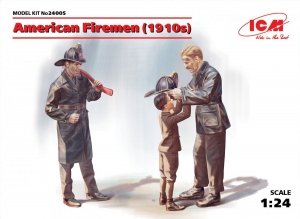 ICM 24005 American Firemen (1910s) (2 figures) 1/24