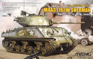 Meng Model TS-043 M4A3 (76) W Sherman 1/35