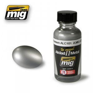 AMMO of Mig Jimenez 8201 ALUMINIUM ALC101 30ml