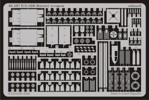 Eduard 48587 F/ A-18D weapon 1/48  (HOBBY BOSS)