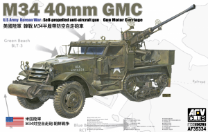 AFV Club 35334 KOREAN WAR USA 40 mm GUN MOTOR CARRIAGE, M34 1/35