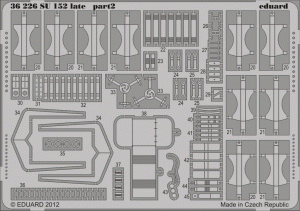 Eduard 36226 SU 152 late 1/35 Trumpeter