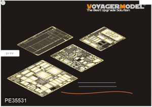 VOYAGER MODEL PE35531JGSDF type 87 Self-propelled anti-aircraft gun FOR TRUMPETER 01599 1/35