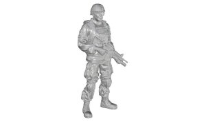 CMK F48333 Commanding Officer (standing), US Army Infantry Squad 2nd Division 1/48