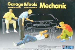 Fujimi 11003 Garage and tools Mechanics 1/24