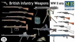 Master Box 35109 British Infantry Weapons (1939-1945) (1:35)