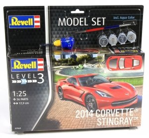 Revell 67060 2014 CORVETTE STINGRAY Zestaw modelarski 1/24