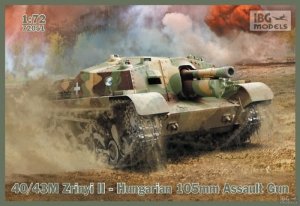 IBG 72051 40/43M Zrinyi II Hungarian 105mm Assault Gun (1:72)