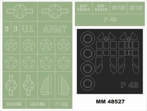 Montex MM48527 P-43 Lancer 1/48