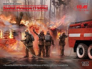 ICM 35623 Soviet Firemen (1980's) 1/35