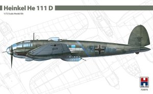 Hobby 2000 72075 Heinkel He 111 D ( HASEGAWA + CARTOGRAF + MASKI + WYDRUK 3D ) 1/72