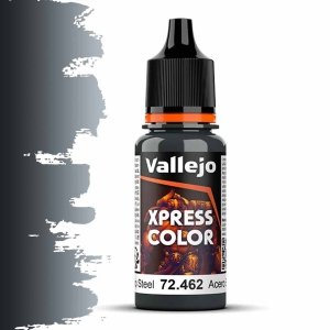 Vallejo 72462 Xpress Color - Starship Steel Acrylic 18ml