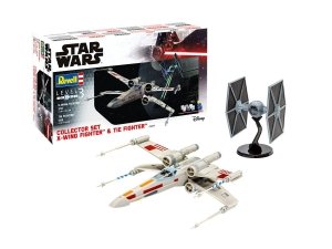 Revell 06054 X-Wing Fighter + TIE Fighter Collector Set 1/65, 1/57