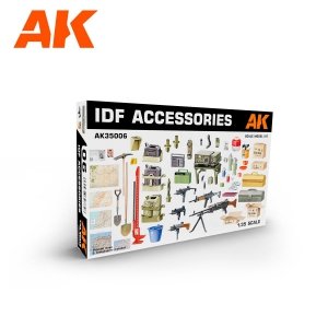 AK Interactive AK35006 IDF ACCESSORIES 1/35