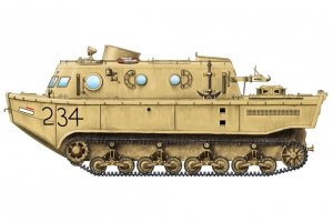 Hobby Boss 82918 German Land-Wasser-Schlepper (LWS) amphibious tractor Early production 1/72