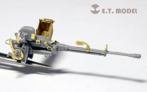 E.T. Model EA35-015 Chinese PLA 12.7mm AA Machinegun + Ammo Box 1/35