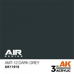 AK Interactive AK11918 AMT-12 DARK GREY – AIR 17ml