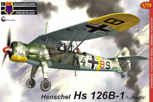 Kovozavody Prostejov KPM0336 Henschel Hs 126B-1 „Luftwaffe“ 1/72