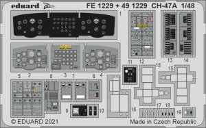 Eduard FE1229 CH-47A HOBBY BOSS 1/48