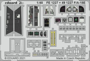 Eduard FE1227 F/ A-18E HOBBY BOSS 1/48