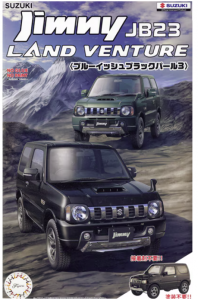 Fujimi 066301 Suzuki Jimny JB23 Land Venture Blueish Black Pearl 3 1/24