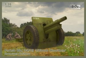 IBG 35060 Polish Wz. 14/19 100mm Howitzer - Motorized Artillery  1/35