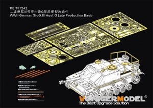 Voyager Model PE351242 WWII German StuG.III Ausf.G Late Production Basic For BORDER BT-020 1/35